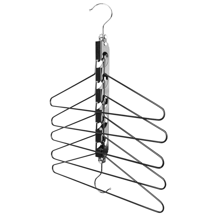 foldable metal clothes hangers